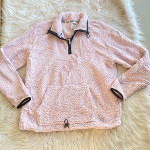 VIctoria secret PInk Sherpa pullover